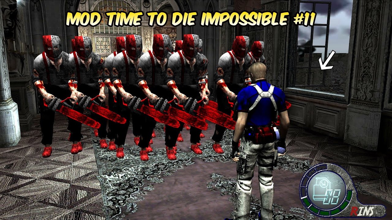 RESIDENT EVIL 4 UHD : MOD TIME TO DIE IMPOSSIBLE NEW GAME PRO #11