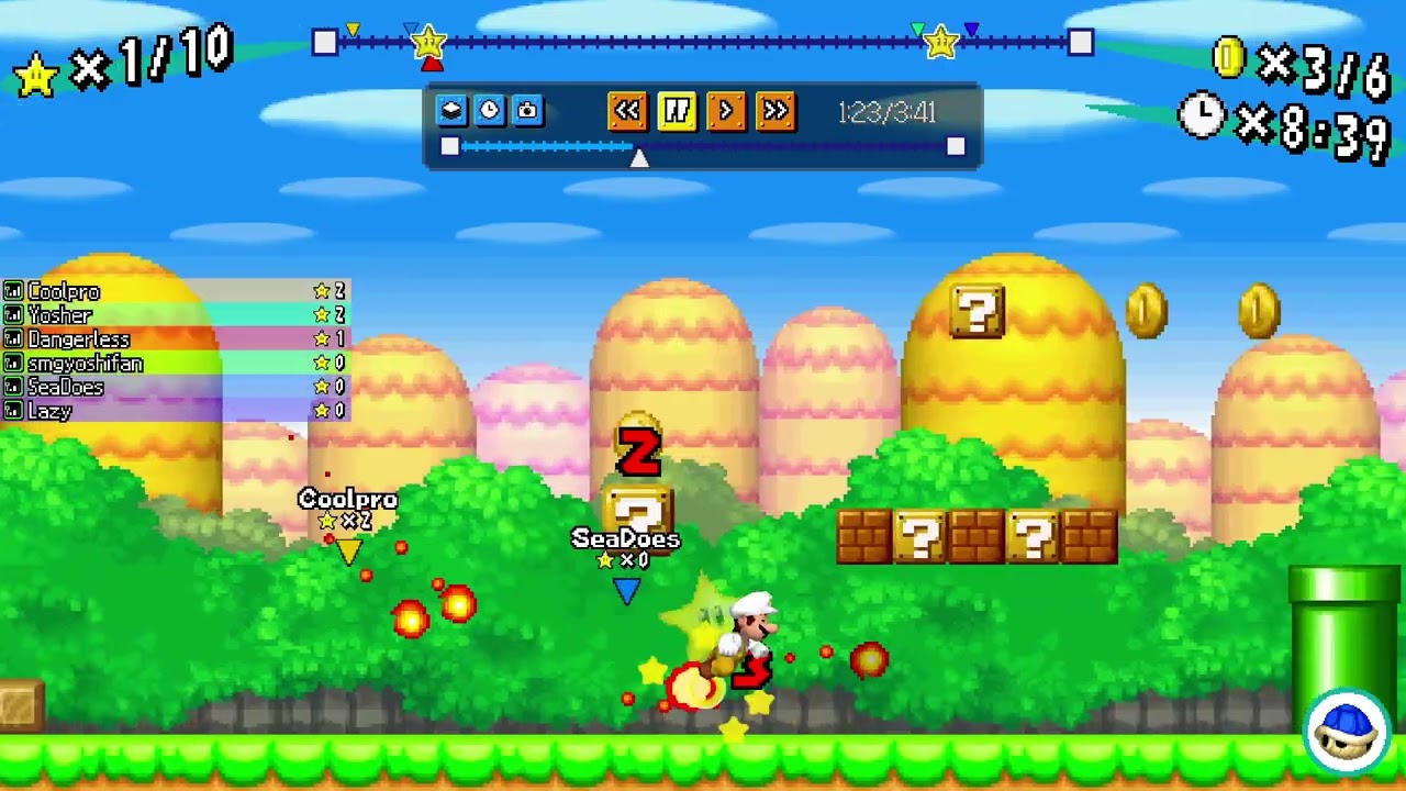 (LM:SS Community) NSMB Mario Vs Luigi Online - Grassland