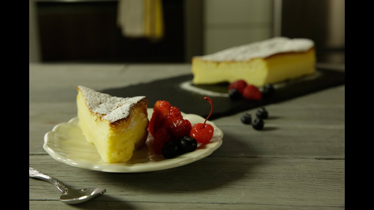 Pastel M&aacute;gico de Mantequilla | Magic CAKE