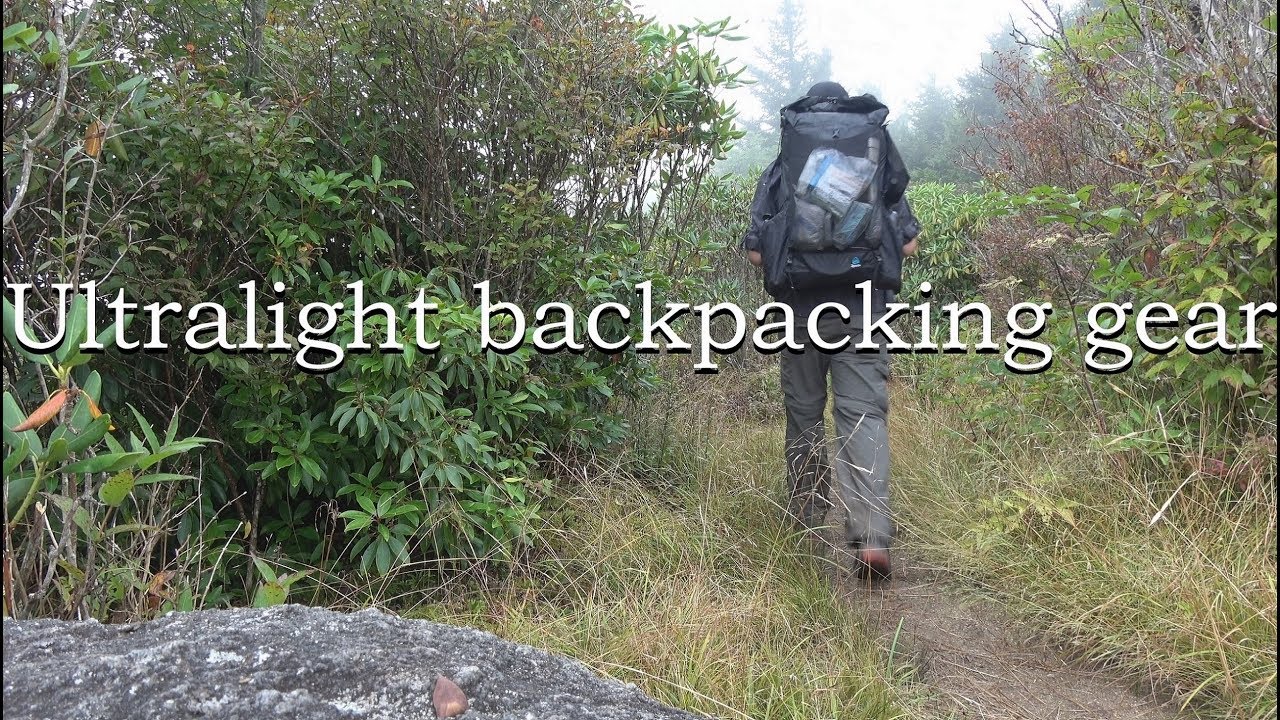 My ultralight backpacking gear loadout