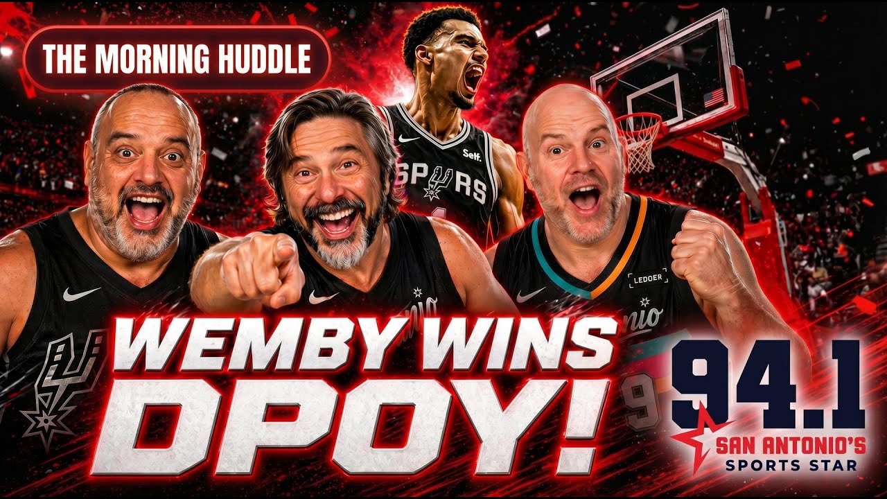 Wemby wins DPOY! | The Morning Huddle