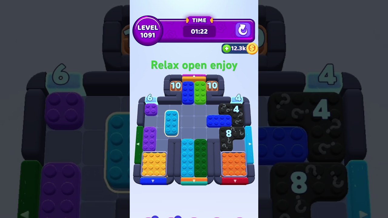 Color Block Jam Level 1091 #games