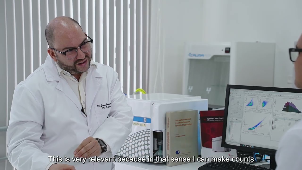 Dr Juan Sebastian Henao Agudelo on CytoFLEX for EVs research