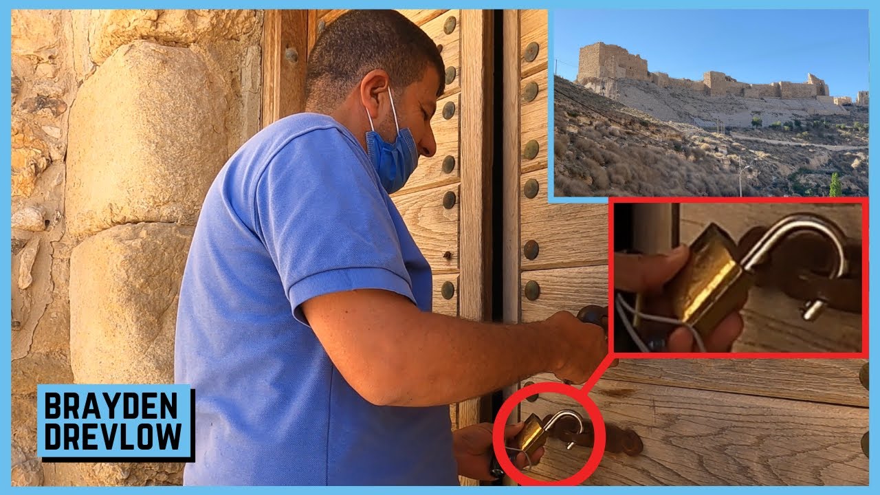 Janitor let me into a HUGE Ancient Castle — (Kerak, Jordan)