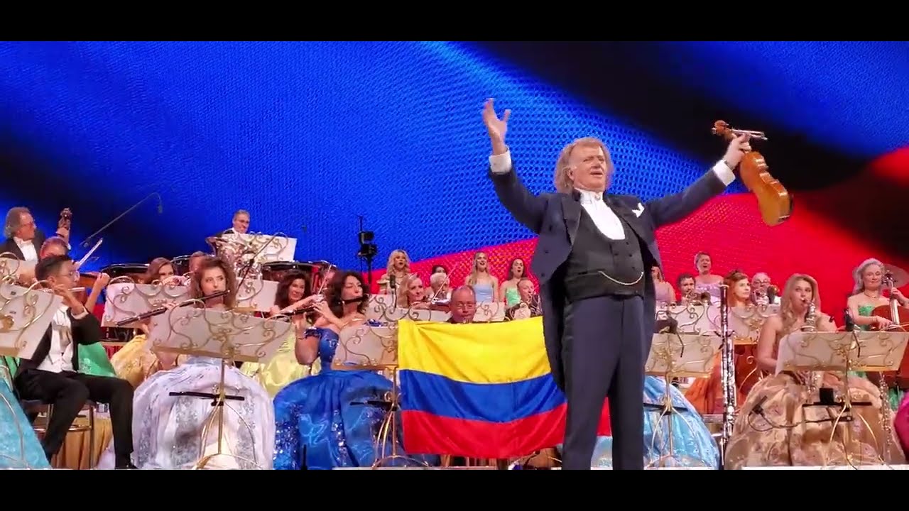 Daniel Sanabria. Himno Nacional De Colombia Concierto Andre Rieu Bogota Septiembre 2024 HD.