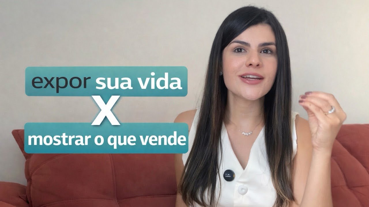 Expor sua vida x mostrar o que vende! 