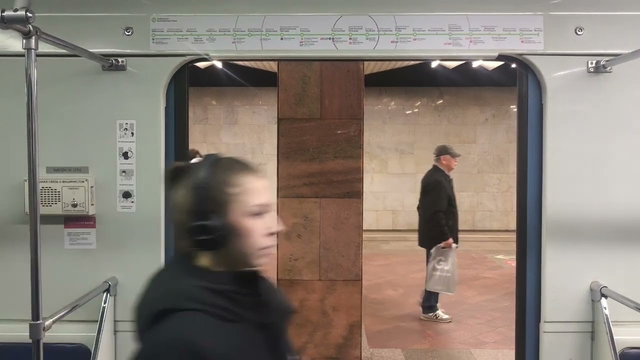 Люблинско-Дмитровская линия. Номерной-Винегрет √°1274. От Зябликово до Физтеха // 13 марта 2026 год.
