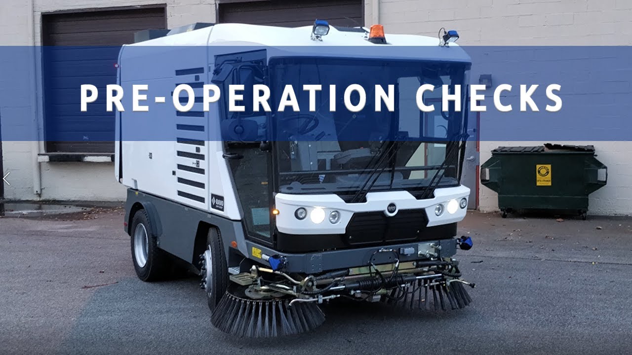 RAVO 5 iSeries - Pre Operation Checks for New Operators