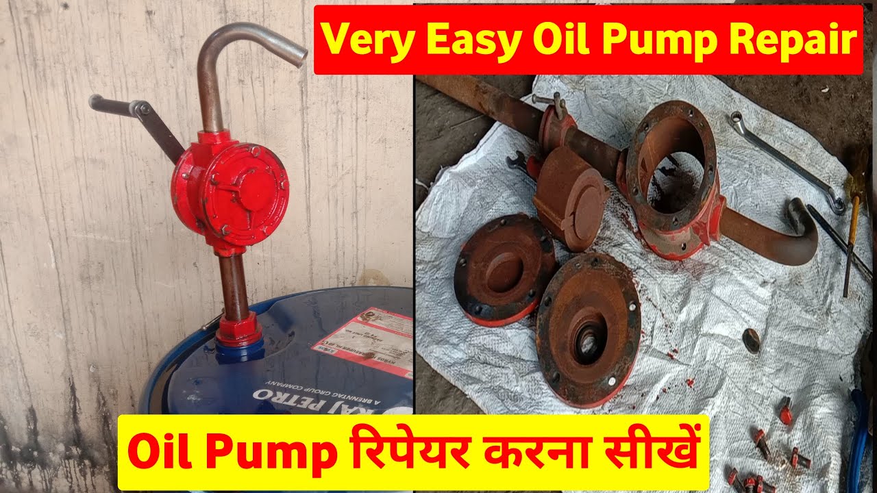 Barrel pump repair | diesel hand pump repair | Drum wale pump Kaise repair Karen