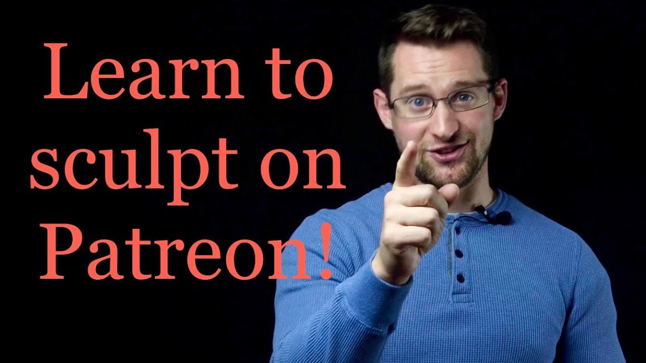 Learn figure sculpture on Patreon