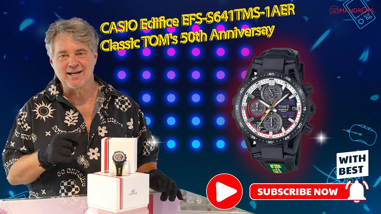 Casio | Edifice EFS-S641TMS-1AER | TOM's 50th Anniversay Edition | Mandrops AG #mandrops #Casio