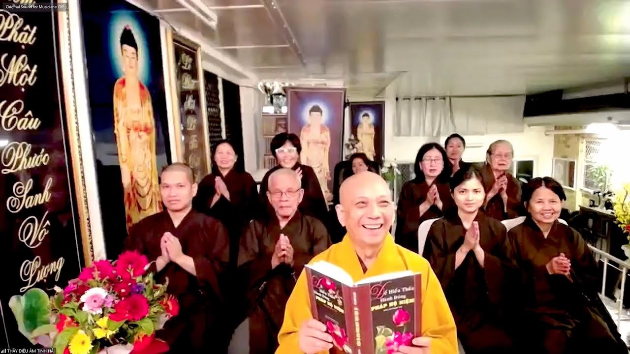 Thầy Diệu &Acirc;m Tịnh Hải  - Hội Thảo Hộ Niệm Thế Giới Ng&agrave;y 14/02/2024