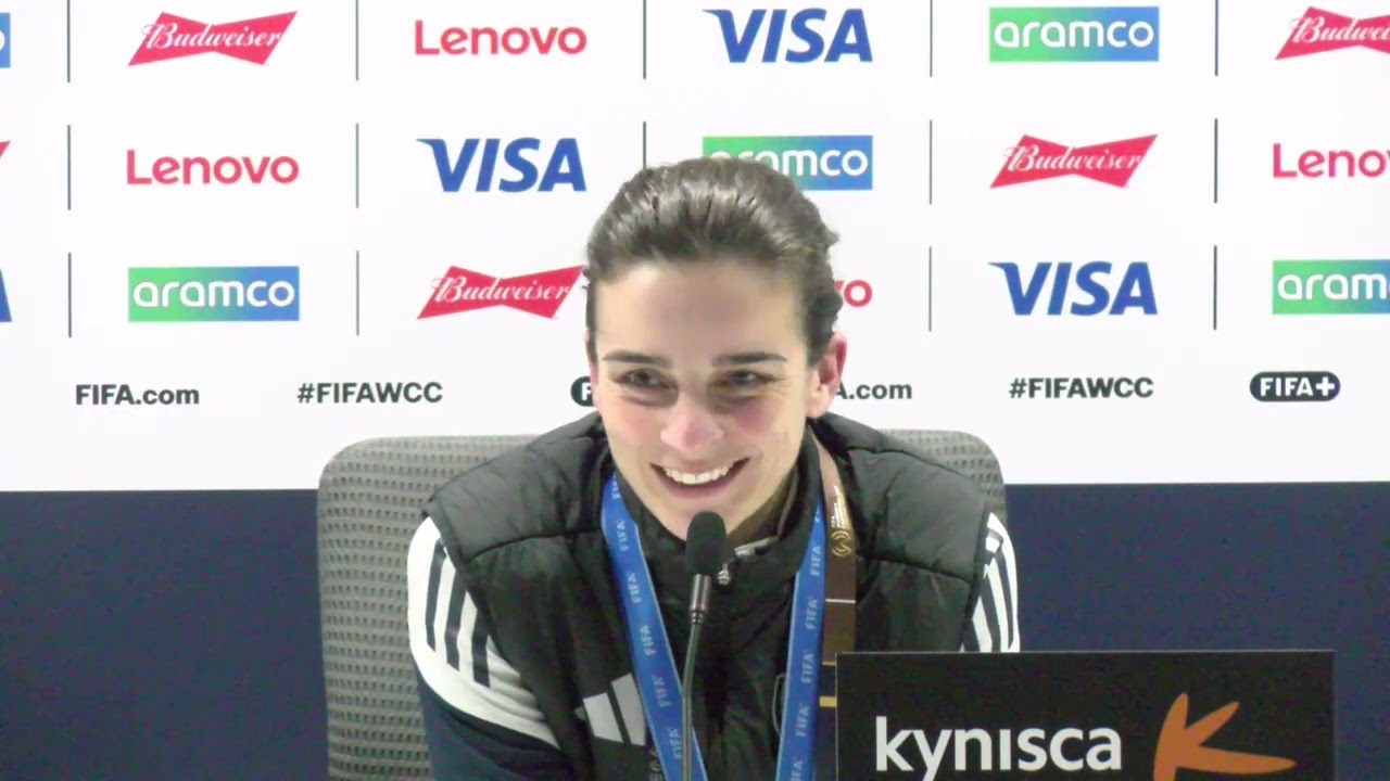 Renee Slegers post match SC Corinthians