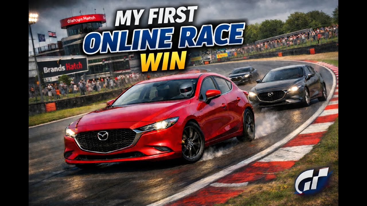 My First Ever Online Race Win - GT7 - With PSVR2