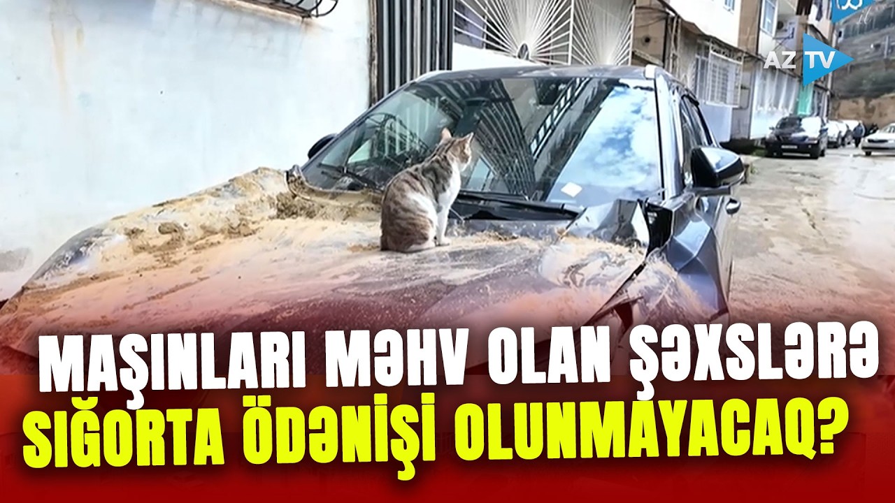 Badamdarda maşınları məhv olan s&uuml;r&uuml;c&uuml;lərə sığorta &ouml;dənişi edilməyəcək? &ndash; ARAŞDIRDIQ