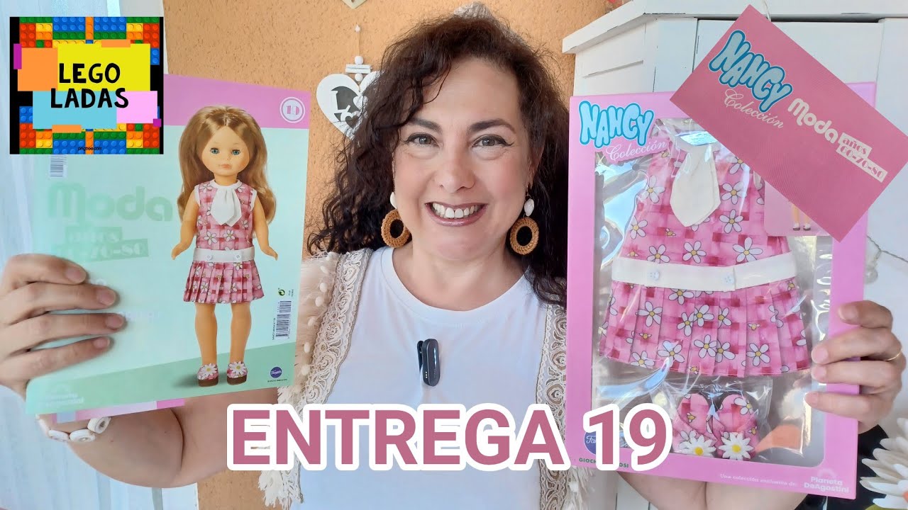 Colección NANCY moda años 60-70-80 de Planeta DeAgostini entrega 19 👗❤️