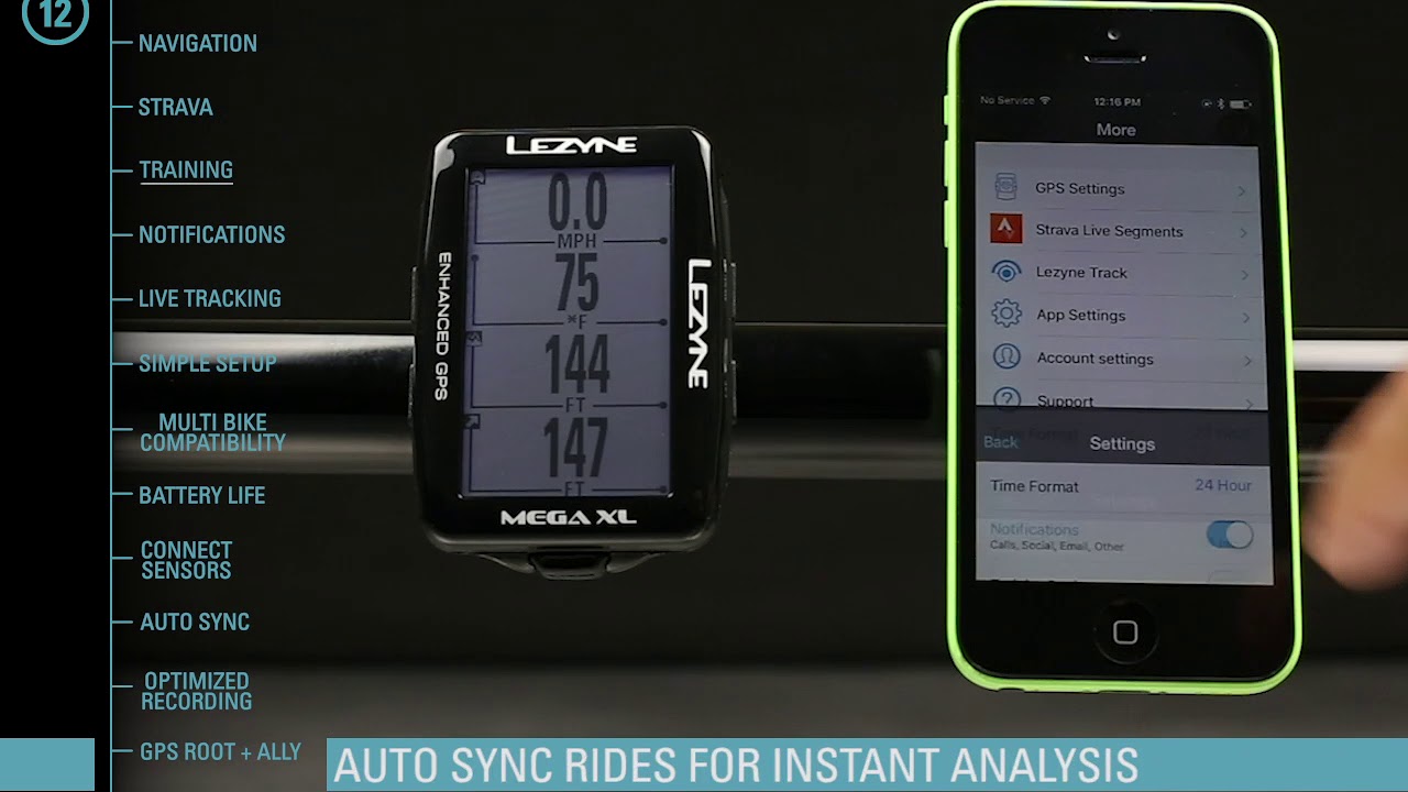 Lezyne MEGA XL GPS