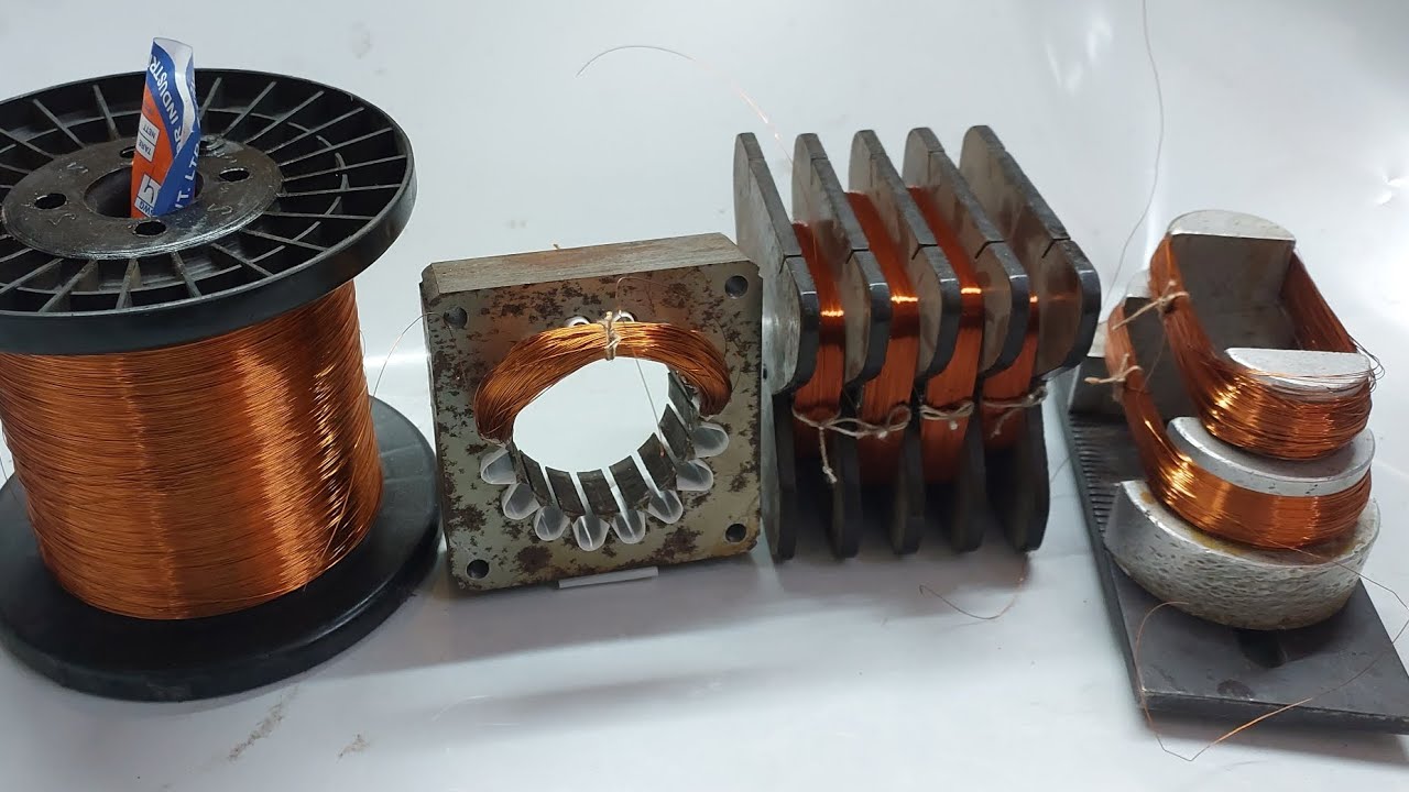 16-in high speed stand fan coil winding data#fan#coil#winding#data#viralvideo 