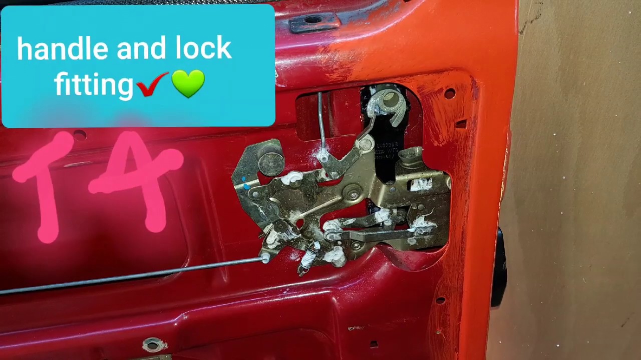 Ручка и замок раздвижной двери Vw T4 ✔💚🔥