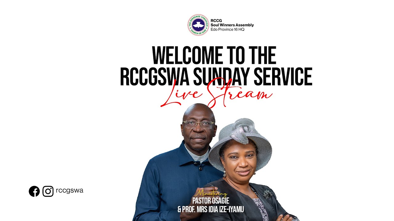 Live Service: RCCG Soul Winners Assembly [Edo Province 16 HQ] Sunday 11th January 2026