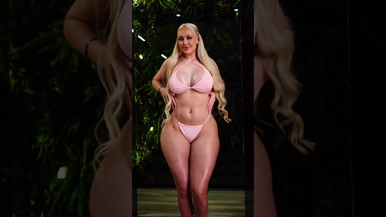 🔥 Unstoppable Bikini Dance Challenge in Pink! 
