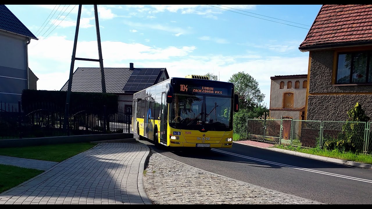 MAN NL283 #11310 - PKS Lubin [104➡Buczynka p. Raszówkę]