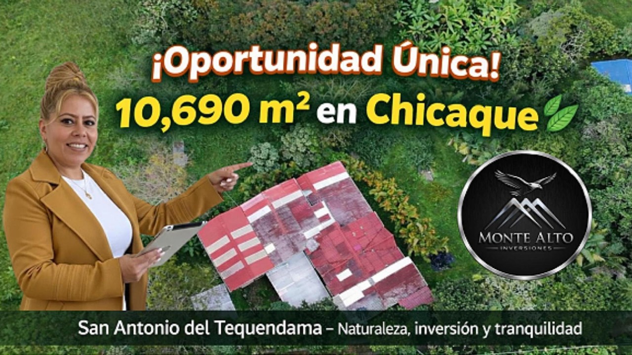 Finca en Venta en San Antonio del Tequendama con Lago Privado y 10.690 m² | Vereda Chicaque