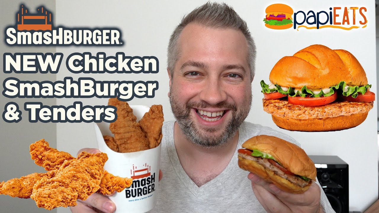 Smashburger NEW Chicken Smash Burger & IMPROVED Tenders Review