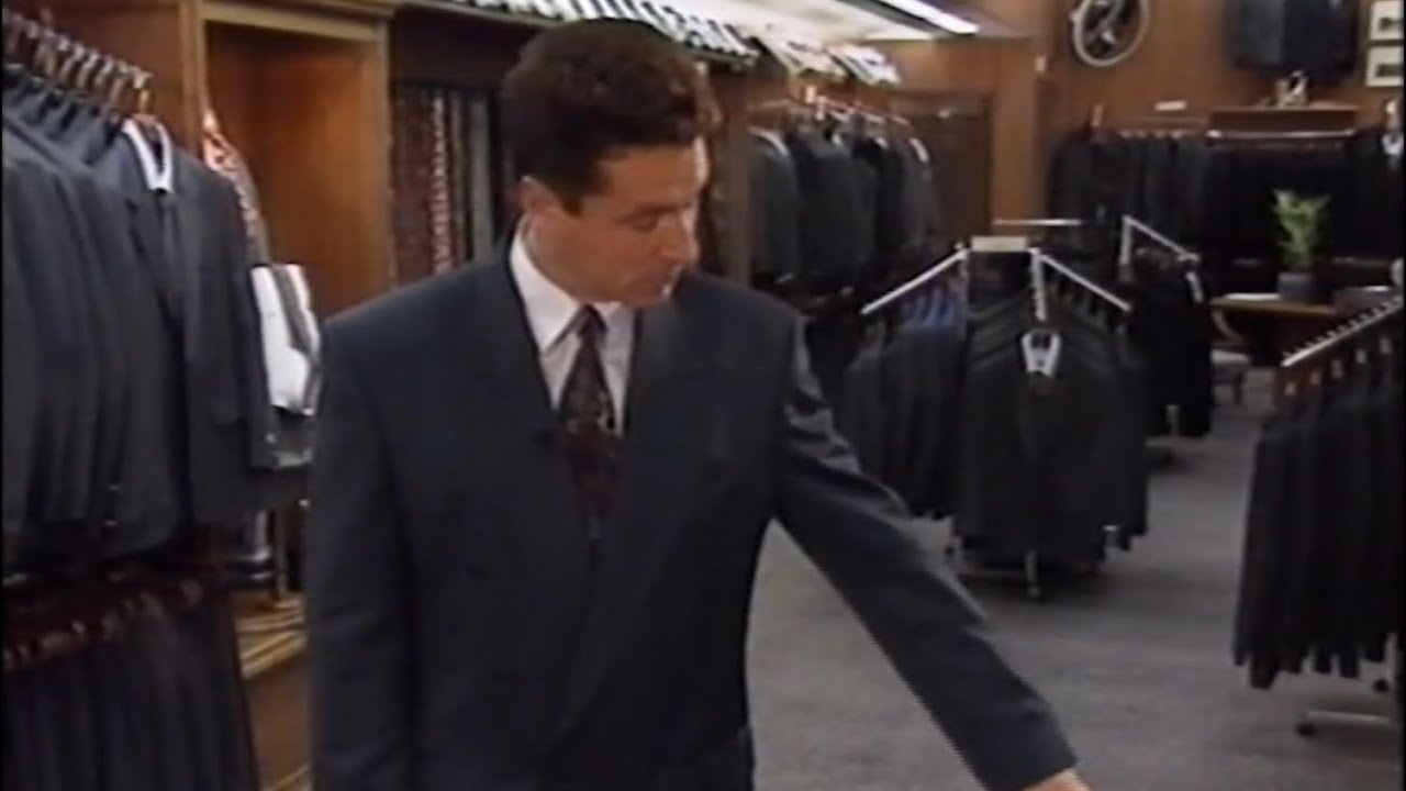 Marks & Spencer St Michael &ldquo;A Suitable Choice&rdquo; 1992 Mens Suit Documentary / Training Video