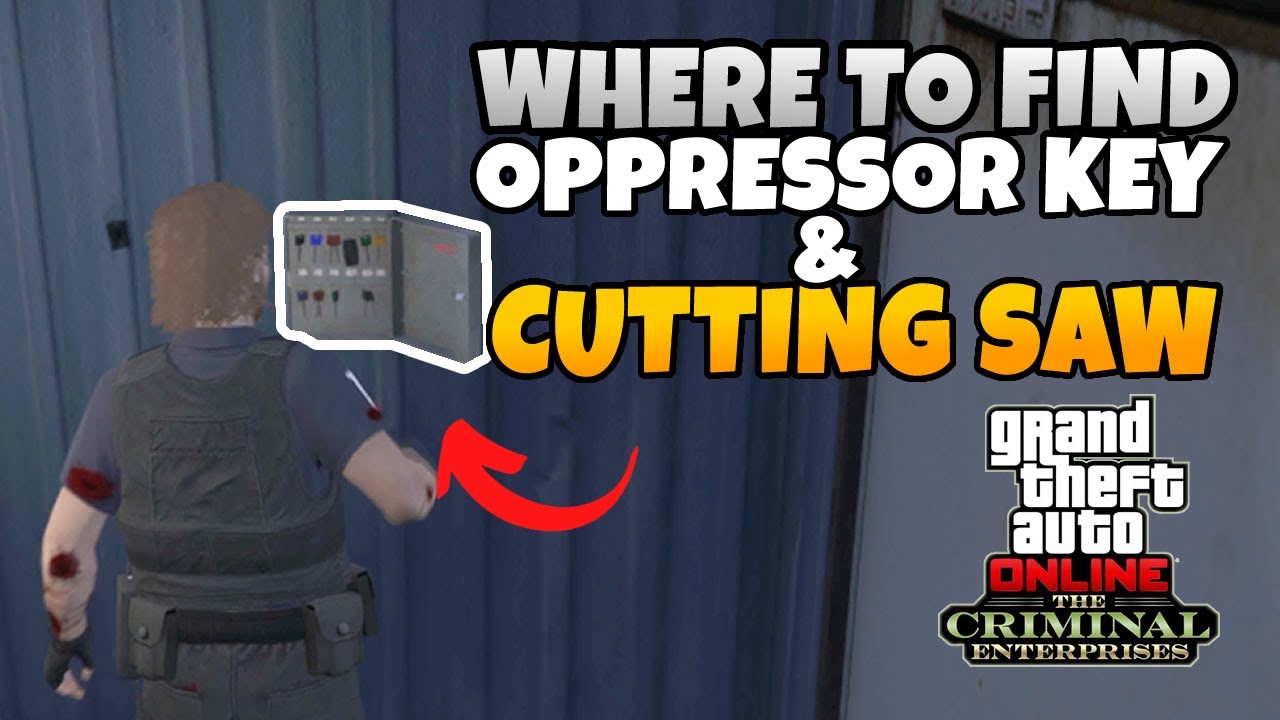 Where to Find Industrial Cutting Saw & Oppressor Key in Hit The Roof (MC New Mission) in GTA5 Online