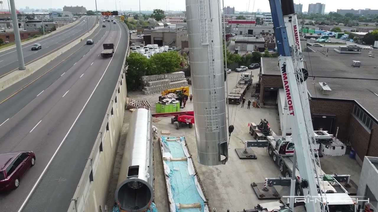 Silo Rigging and Installation | Tri-Mach