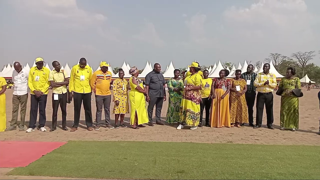 The Organizing Committee For tha Successful NRM Thanksgiving Ceremony in Gulu City 