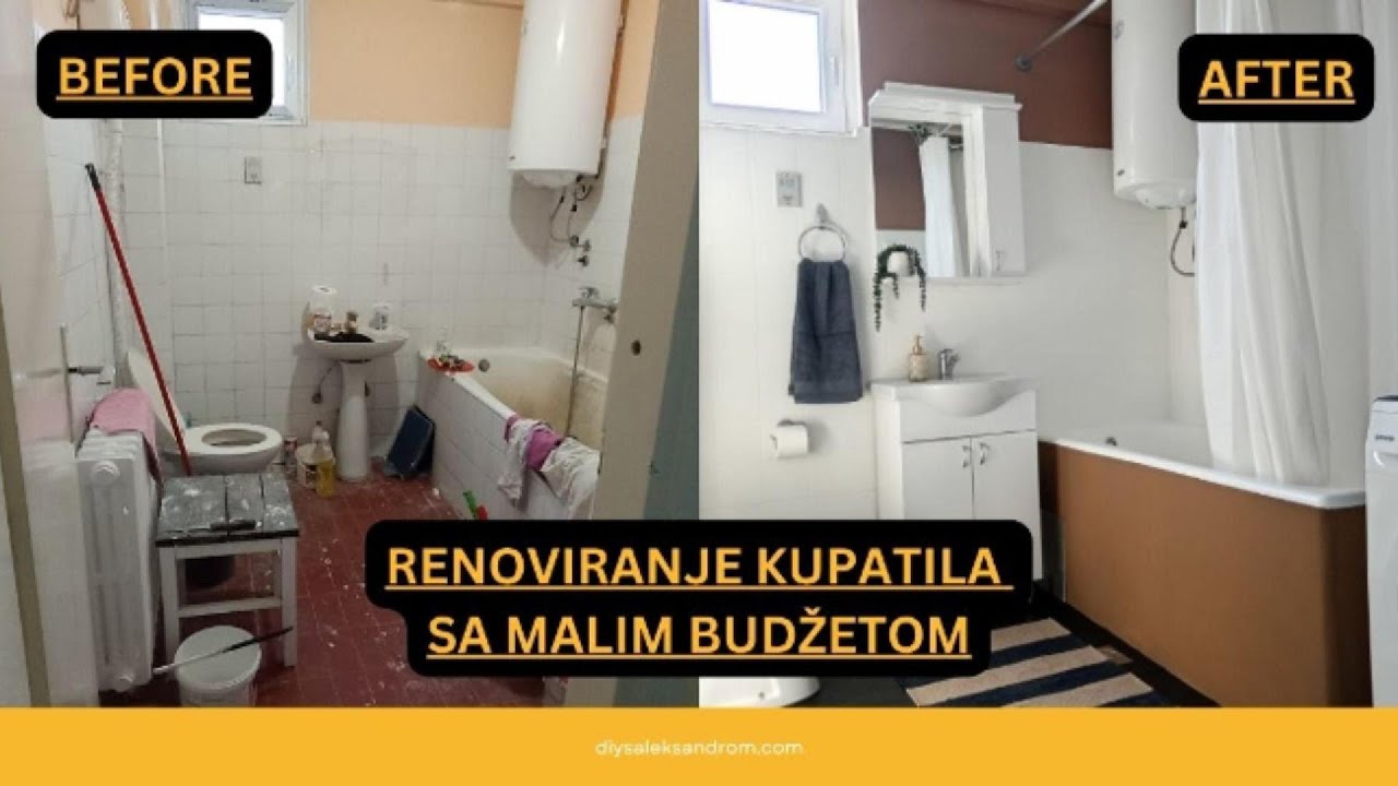 Renoviranje kupatila sa malim budžetom