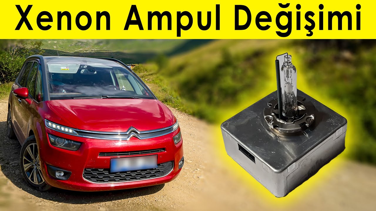 C4 Grand Picasso Xenon Ampul Değişimi Nasıl Yapılır? | Adım Adım Philips D5S Xenon Ampul değişimi