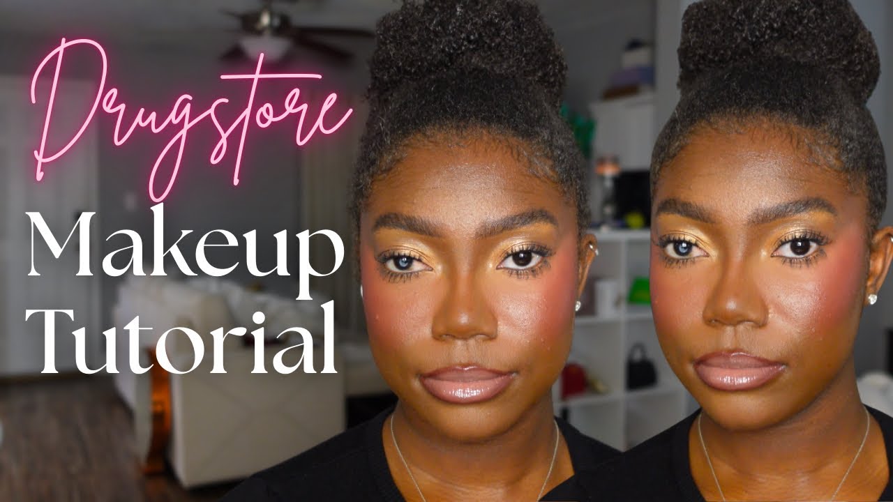 DRUGSTORE SOFT FLAM MAKEUP TUTORIAL | AFFORDABLE PRODUCTS ONLY! | DESTINY RUDD