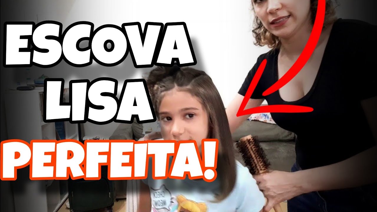 COMO FAZER UMA ESCOVA LISA PERFEITAMENTE!! Passo a passo +dicas!