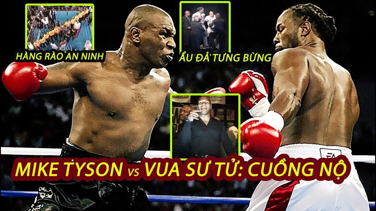 Mike Tyson vs Lennox Lewis: HÀNG RÀO AN NINH CHƯA TỪNG CÓ; CƠN CUỒNG NỘ CỦA Mike VÀ BẢN LĨNH Lewis
