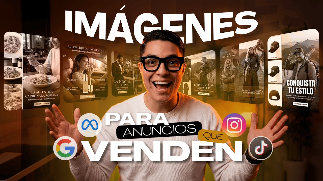 💰Cómo crear IMAGENES para ANUNCIOS en 1 minuto con IA (No necesitas ser diseñador) Tutorial SaleADS
