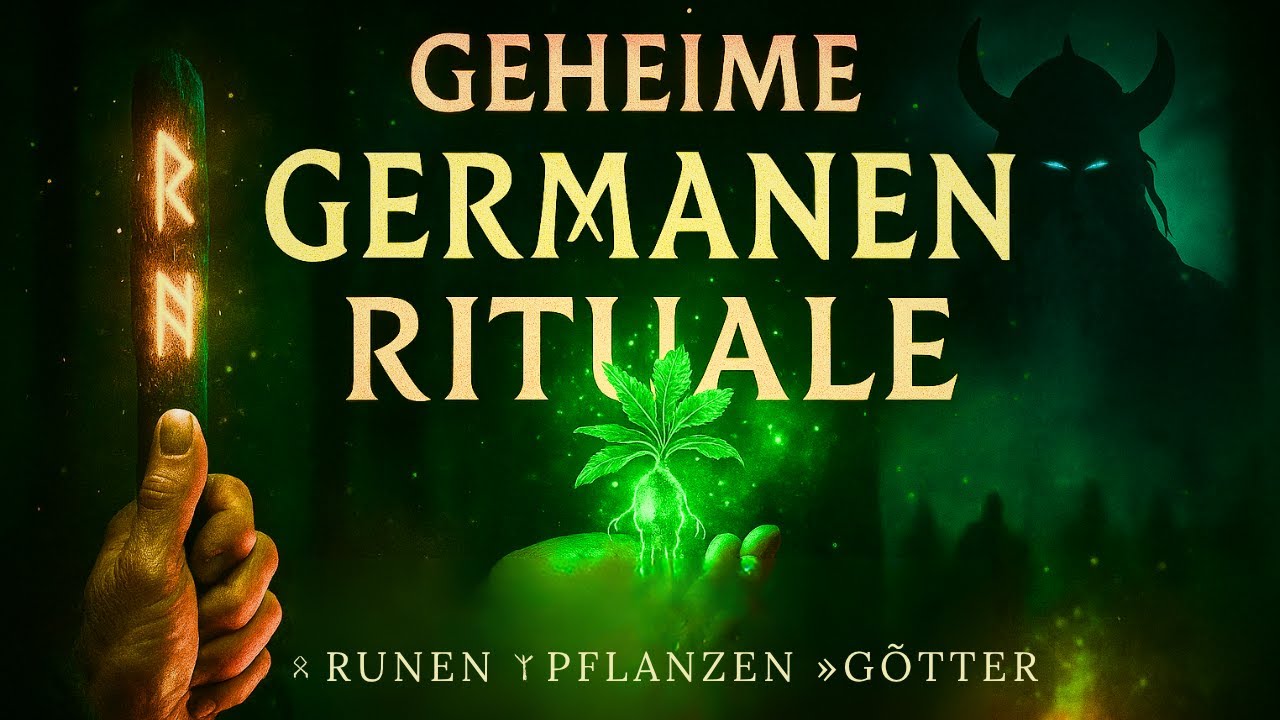Die geheimen Rituale der Germanen – Runen, Pflanzen und Götter 🌿⚔️