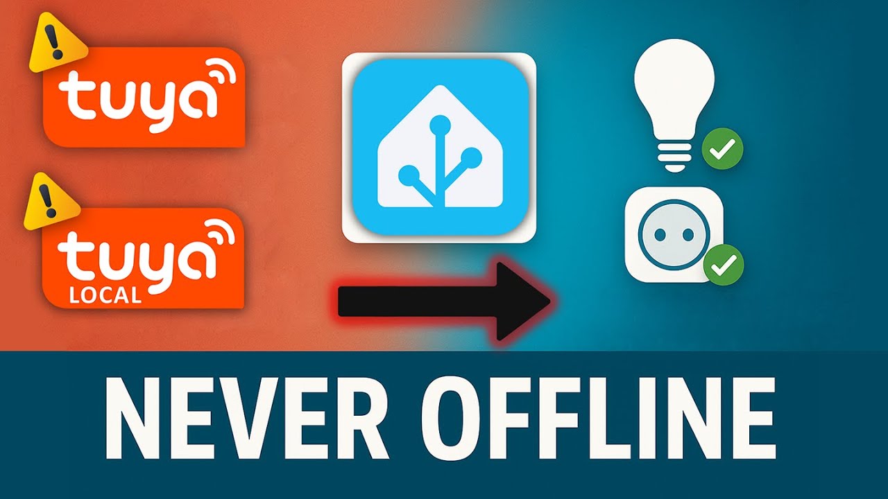 Tuya and Local Tuya final FIX for Home Assistant | Never Offline Again