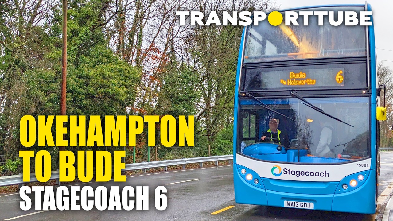 Okehampton to Bude • Stagecoach 6 • Realtime