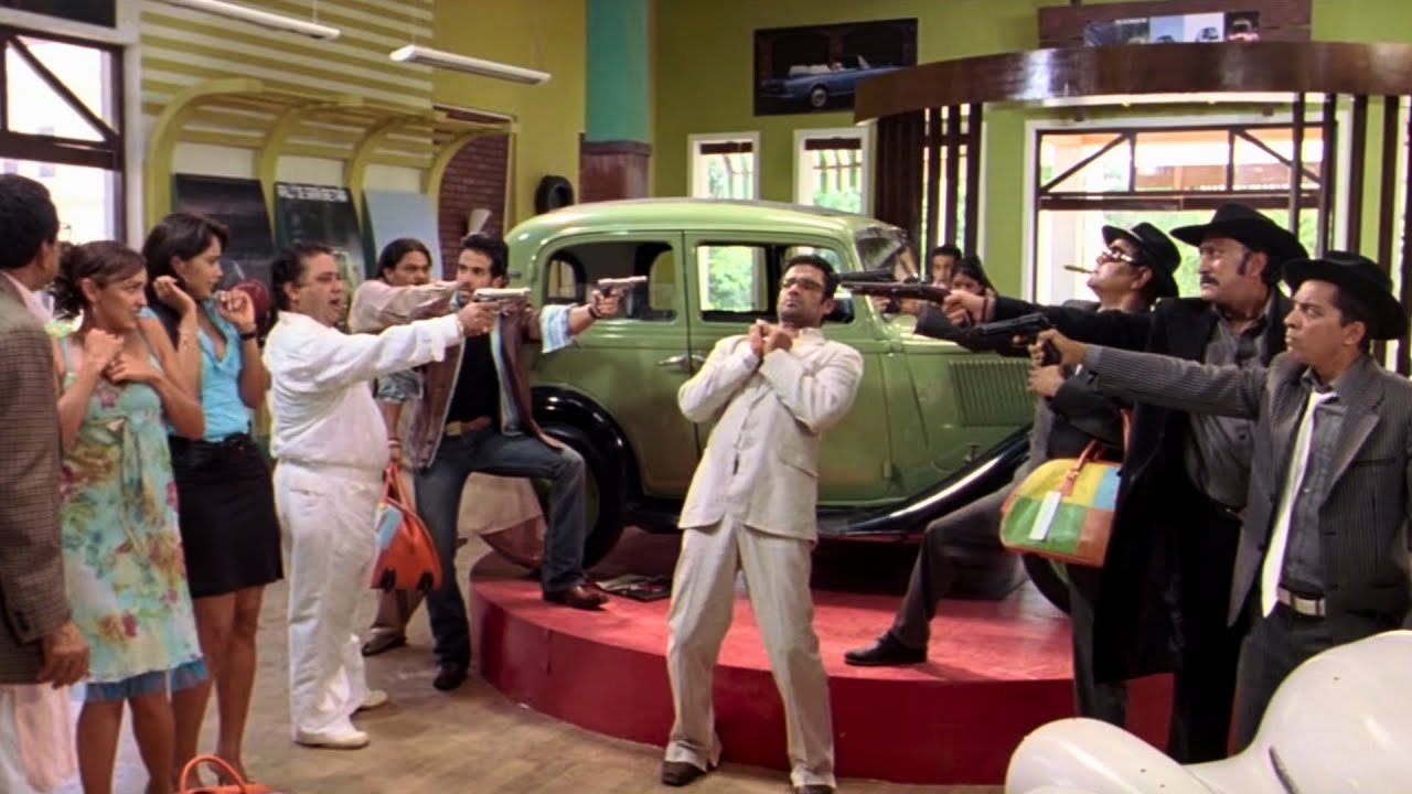 Climax One Two Three - Sunil Shetty, Paresh Rawal, Tushar Kapoor Action Scene - Heere Ki Khoj Part 5