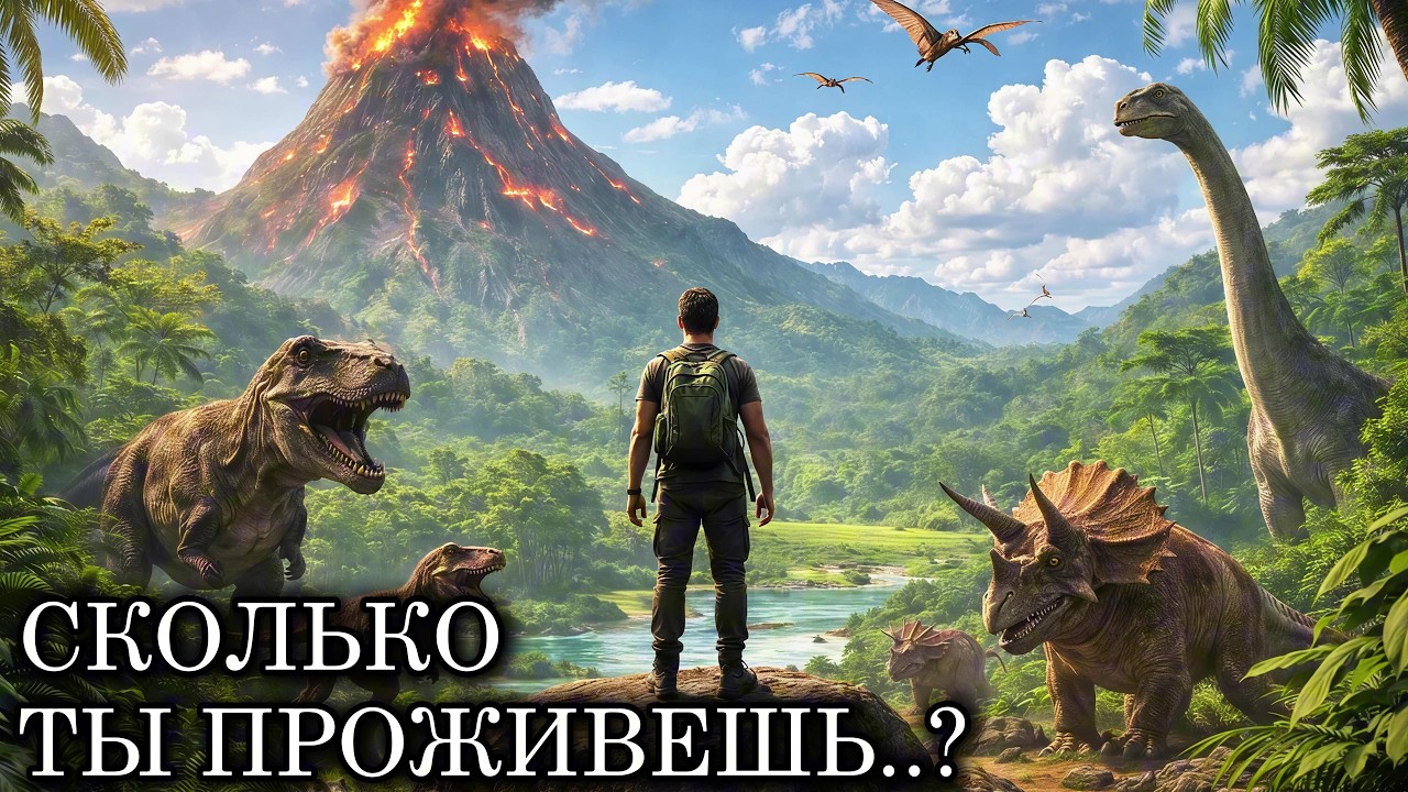 ТРИАС: Что БЫ СЛУЧИЛОСЬ С ЧЕЛОВЕКОМ В МИРЕ ДИНОЗАВРОВ | Документалка для сна