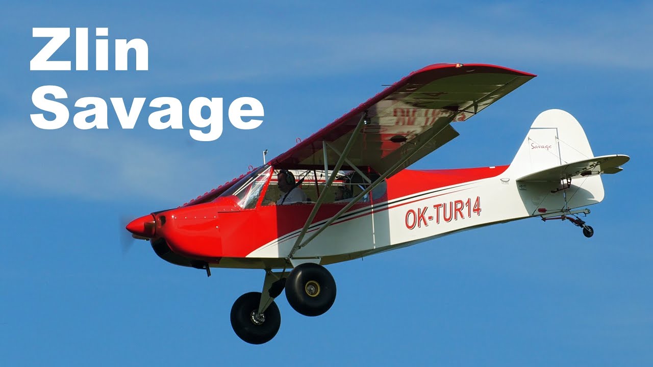 Zlin Savage STOL aircraft | 4K