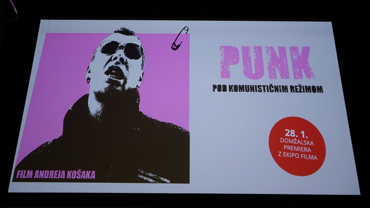 PUNK POD KOMUNISTIČNIM REŽIMOM PREMIERA IN POGOVOR PO FILMU MESTNI KINO DOMŽALE 28 1 2026