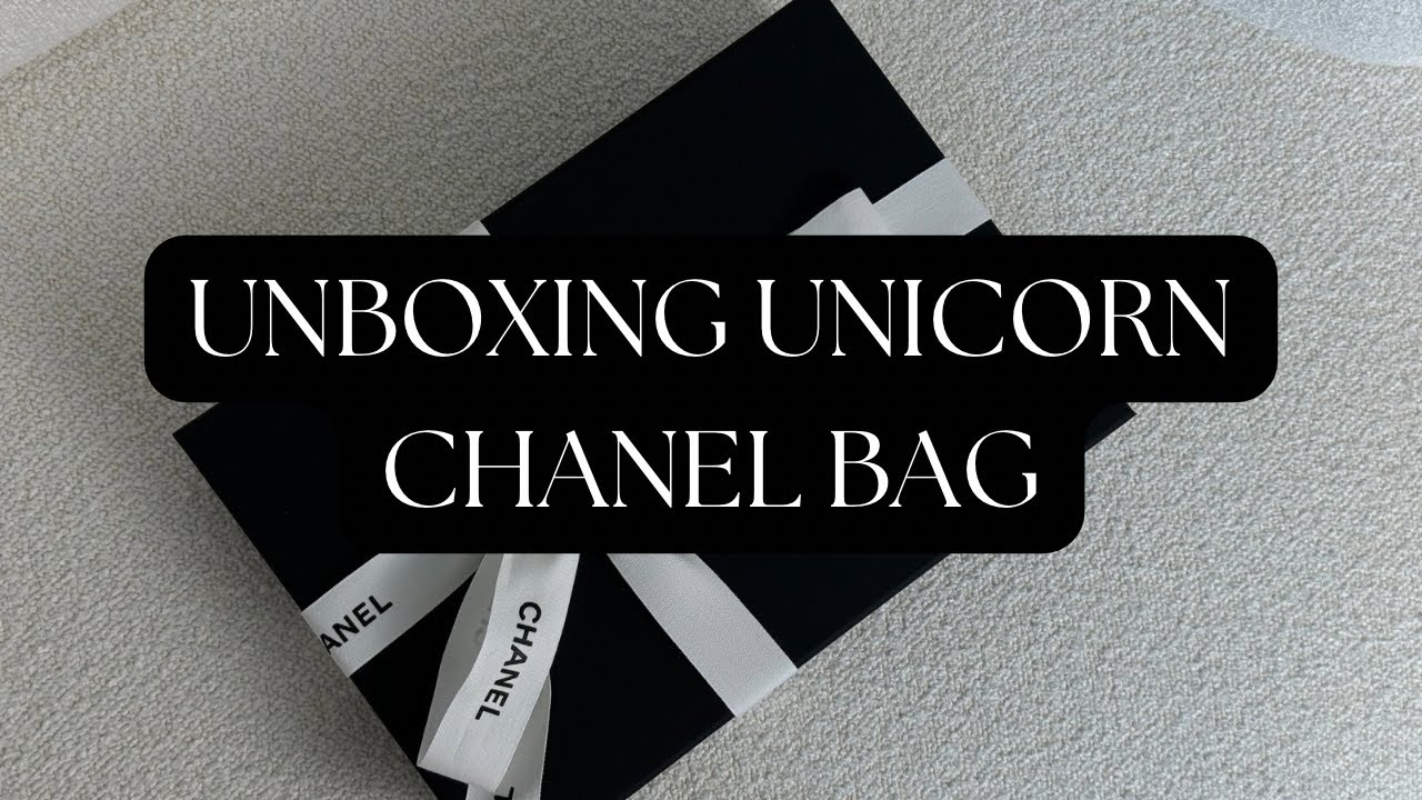 UNBOXING MY CHANEL UNICORN PIECE!!! | GIRLGONELUX