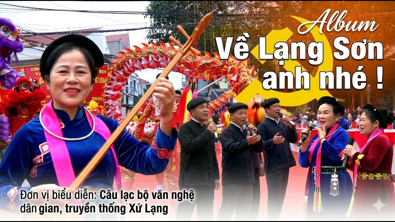 Về Lạng sơn anh nhé! Giao lưu hát then, sli, lượn, thi lẩy cỏ | Lễ Hội 22 tháng giêng Xuân Bính Ngọ.