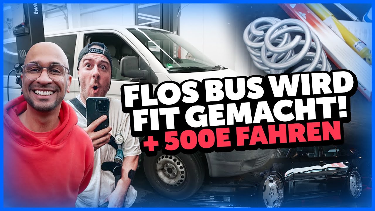 JP Performance - Flos Bus wird Fit gemacht! | + 500E fahren!