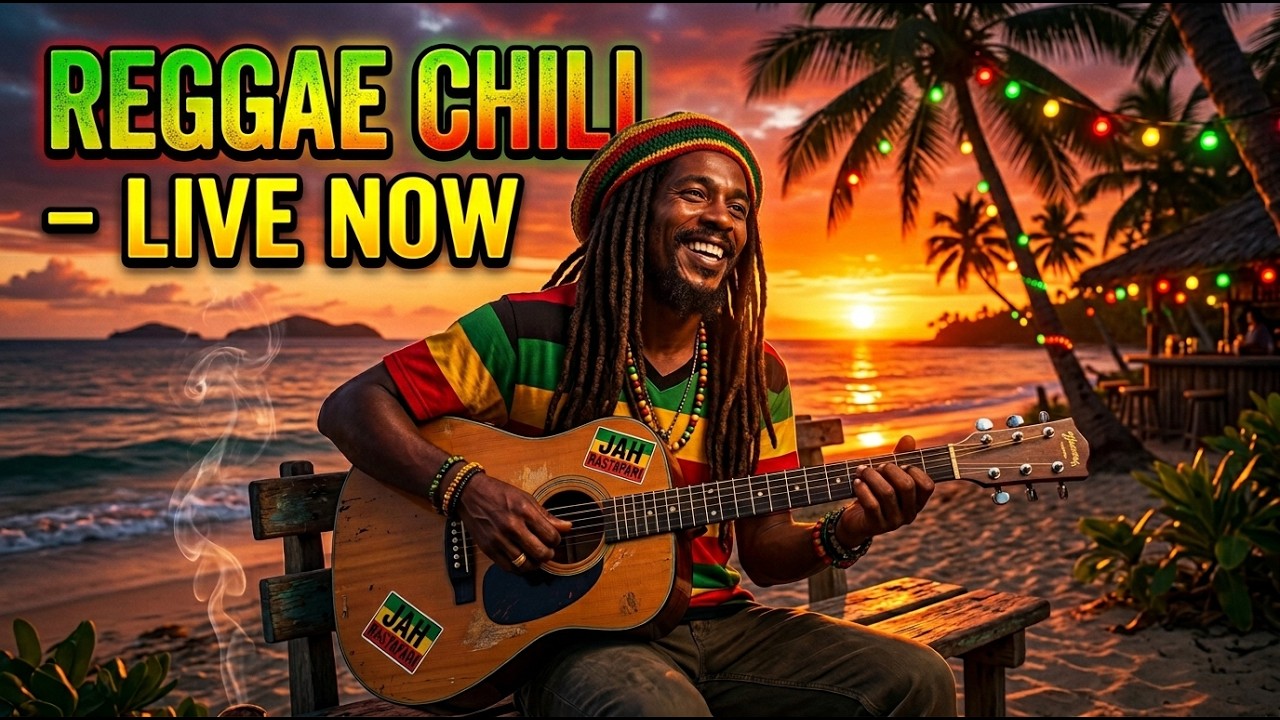 Island Chill Reggae Radio LIVE 🔥 Laid-Back Tropical Sounds for Lounge & Bar Ambience