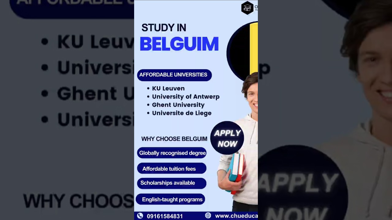 Study in Belgium  Top Universities, Scholarships & Visa Process for International Students